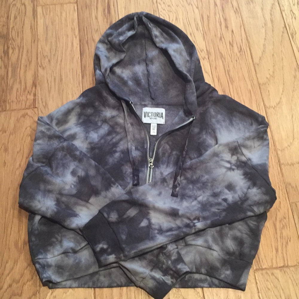 Victoria’s Secret Sport Cropped Zip Hoodie XL